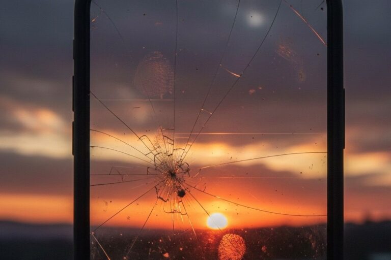 Der digitale Sonnenuntergang
